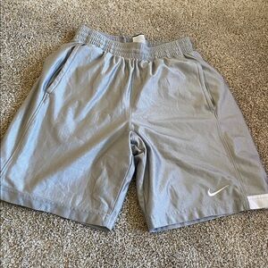 Nike Light Gray Sports Shorts
